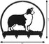 SWEN Products Border Collie Metal Key Chain Hanger - Leash Holder...