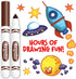 Crayola Broad Line Markers, Brown, 12 Count Bulk Markers...