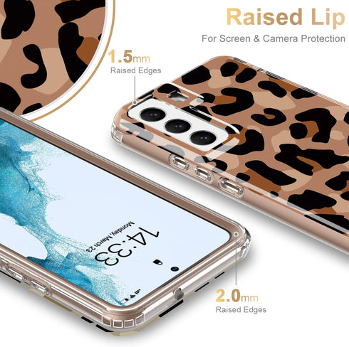 Esdot Compatible with Samsung Galaxy S22 Plus Case,Passing 21ft Drop Test,with Fashionable Designs for Women Girls,Protective Phone Case for Galax...