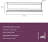 Mindspace Spice Rack Wall Mount, Pantry Cabinet Door Organizer - Set of 4 Hanging Spice & Seasoning Racks Kitchen Storage Organizer | The Wire Col...