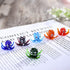 H&D HYALINE & DORA Multicolor Octopus Art Glass Blown Mini Sea Animal Figurine,Set of 6...