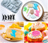 2 Pack Graduation 2024 Silicone Molds, Graduation Grad Cap Diploma Book Fondant Silicone Mold Congrats Cupcake Toppers Baking Mold for 2024 Gradua...