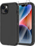 Annymall for iPhone 14 Case with 2 Screen Protector, Heavy Duty Shockproof Dropproof Dust Proof Full Body Rugged 3-Layer Military Tough Durable Pr...