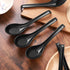6Pcs Asian Soup Spoons, Melamine Rice Spoons Tablespoon, Chinese/Japanese Kitchen Soup Spoons for Cereal, Small Spoons for Ramen , Deep Oval Hook ...