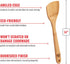 Joyce Chen a Division of Columbian Home Products Joyce Chen 33-2048 Burnished Bamboo Angled Spatula, 14-inch, Pack of 1, Natural...