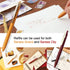 Zebra SARASA 0.5mm Black Ink 10 Refills (RJF5-BK), High Speed Dry Ink Technology with Original Sticky Notes...