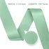 Double Faced 1-1/2 inch Sage Green Satin Ribbon 100 Yards Satin Ribbon Ideal for Gift Wrapping Flower Bouquet Crafts Weddings Floral Arrangements ...