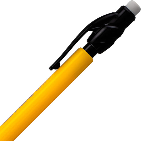 Pentel Prime Mechanical Pencil 0.7mm, Yellow Barrel, Box of 12 (AX7G)...