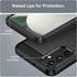 for Samsung Galaxy A15 5G Phone case, Shockproof, Scratch Resistant Carbon Fiber Jacket, Soft TPU,for Galaxy A15 4G case (Black)...