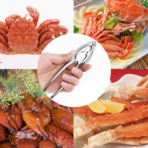 Seafood Crackers Tools Nutcrackers tools, Crab Nut Lobster Crackers Opener Shellfish Lobster Leg Sheller Kitchen Kits Pack of 9...