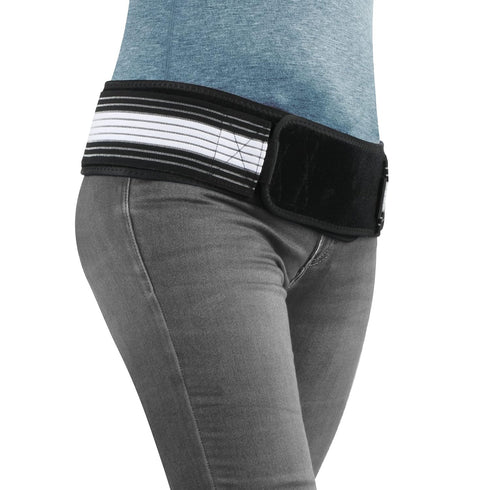 REAQER Sacroiliac SI Hip Belt Anti-Slip Support Brace -Pain Relief for Sciatica, Pelvic, Lower Back, Lumbar and wiast Pain Stabilizing Compression...