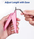 AIRSEE Professional Acrylic Nail Clipper Fake False Nails Tip Cutter Nail Trimmer for Artificial Nail Manicure Pedicure Sharp Rustproof Nail Art T...