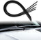 4Pcs Automotive Replacement Windshield Wiper Blades, Frameless Window Boneless Insert Silicone Strips, 26In Silicone Frameless Windshield Wiper St...