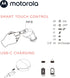 Motorola Moto Buds 150-True Wireless Bluetooth Earbuds w/Smart Touch-Control, Compact Charging Case - Ergonomic Design, IPX5 Water Resist, Comfort...