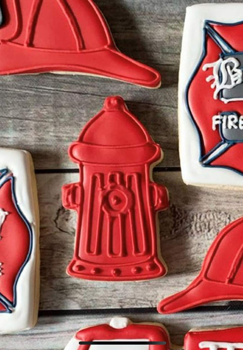 Fire Hydrant Cookie Cutter 3" Made in USA by Ann Clark...