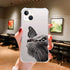 Cat and Butterfly Case Compatible with iPhone 15 Plus, Cat Gaze Butterfly Case for iPhone 15 Plus for Teens Women Men, Trendy Cool TPU Case Cover...