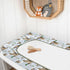 Duck Hunting Mallard Hunter Changing Pad Cover for Baby Boys, Wild Animal Bird Reeds Blue Diaper Change Table Covers, Soft Stretchy Safe Snug Fitt...