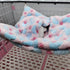 Small Animal Hanging Hammock, Pet Hanging Nap Sack Sleep Bag Bed, Cage Hammock Beds for Ferret Guinea-Pig Sugar Glider Hamster Rat Mice Chinchilla...