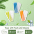 Water Bottle Silicone Ice Cube Tray by Lily's Home - 3-Piece Quick-Freeze Ice Trays with 10 Ice Cube Slots – Silicone Ice Cube Tray Set Makes 30 I...