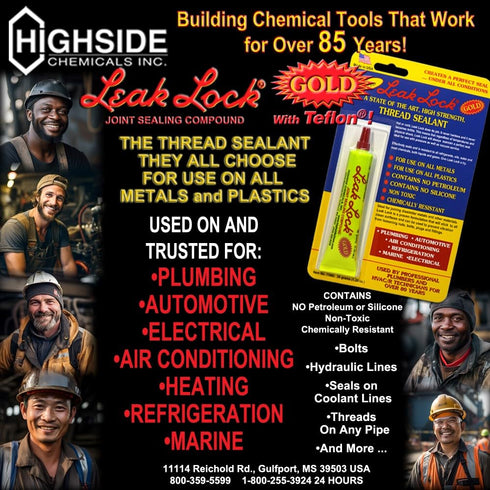 Gold Pipe Joint Sealant with Teflon -Prevents Leaks- High-Strength Thread Sealant for Metal & Plastic Surfaces -Easy-to-Apply- for Household,Plumb...