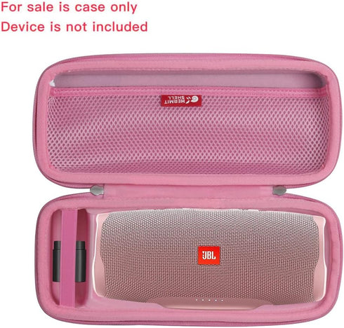 Hermitshell Travel Case for JBL Charge 5 / JBL Charge 4 Portable Bluetooth Speaker (Pink)...