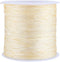 100M x 0.8mm Nylon Chinese Knot Cord Rattail Macrame Shamballa Thread String (Beige)...