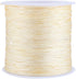 100M x 0.8mm Nylon Chinese Knot Cord Rattail Macrame Shamballa Thread String (Beige)...