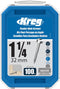 Kreg SPS-F125-100 Zinc Pocket Screws, 1-1/4 Inch #6 Fine Thread, Pan Head (100 Count)...
