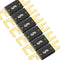 smseace 6Pack 200amp/200a ANL Fuse Compatible with 12V & 24V Systems for Audio Marine Vehicle Video System Gold-Plated ANL Fuses...