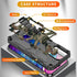 CCSmall Camouflage Case for iPhone 15 Pro with Metal Kickstand, Camo Phone Cover Built-in 360° Rotate Ring Stand Case for iPhone 15 Pro MC Army Gr...