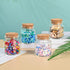 4PCS 50ml Small Empty Glass Bottle with Cork Stopper Storage,Small Glass Bottle Jars for DIY Art Crafts Projects Decoration Party Supplies and Wed...