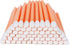 Foam Swabs 4.1" (100 pcs, Round Head, Orange) Cleanroom Detailing Swab Sponge Sticks for Inkjet Printer, Optical Instruments (C5709C)...