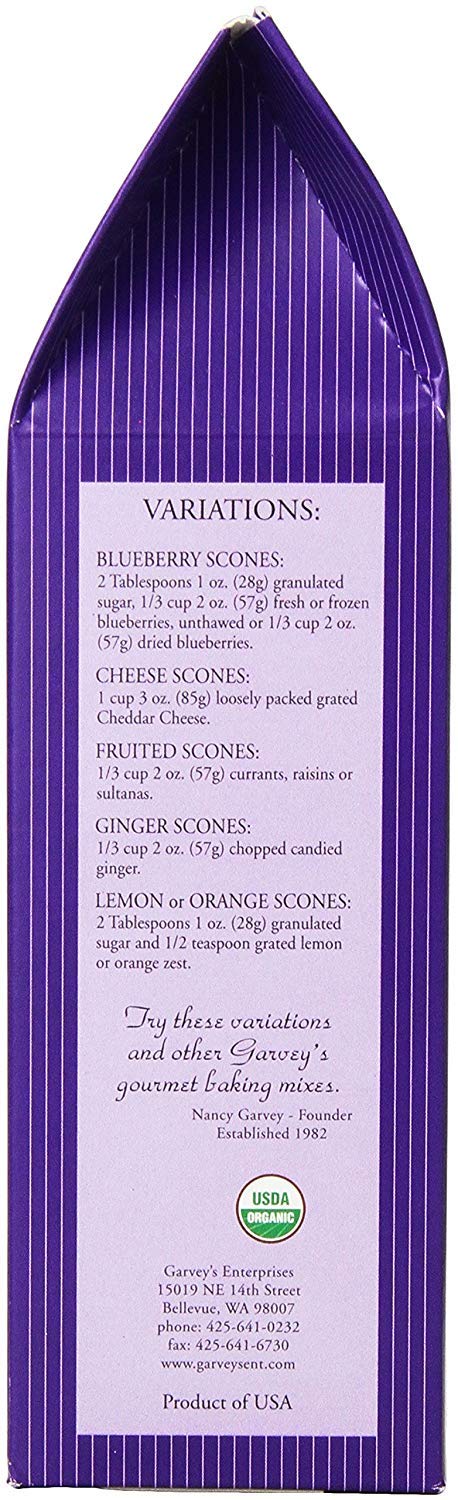 Garvey's Organic Traditional Scone Mix, 9 Ounce (Pack of 3)...