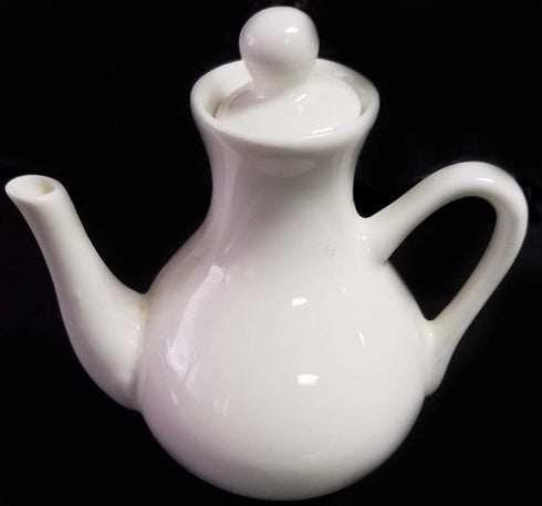 Pearl White Sauce Dispenser, 5-Ounces | 4-Inches (H), Plain White...
