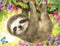 YIYUE Diamond Art Painting Kits for Beginners, Full Round Drill 5D Digital Painting Kit, Cute Monkey Painting Diamond for Adults, DIY Paint by Num...