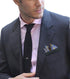 Wanty Premium Microfiber Pocket Square Holder, Men's Suit Handkerchief Keeper, 2 Pack...