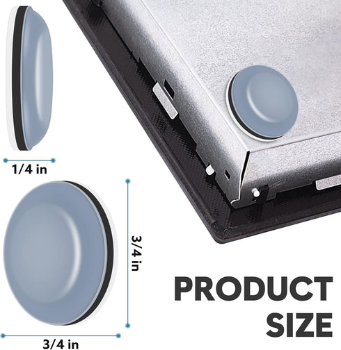 Appliance Sliders for Kitchen Appliances 24 PCS Self-adhesive Small Kitchen Appliance Slider Kitchen Hacks Easy to MovIing & Space Saving Kitchen ...