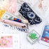 Oyachic 2 Packs Large Floral Coin Purses Canvas Cash Wallet Make Up Cellphone Bag Vintage Change Pouch Key Holder Kiss lock Clasp Clutch...