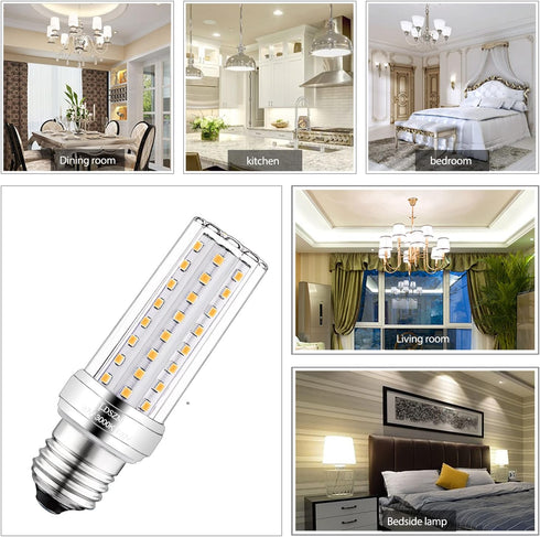 E26 LED bulbs,20W LED Corn Light Bulb,150W Equivalent 2000lm CRI 85+ Warm White 3000K E26/E27 Base Non-dimmable Ceiling Fan Light Bulbs for Indoor...