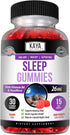 Kaya Naturals Organic Sleep Gummies (26mg) | Health Supplement for Adults | Vitamin B6 and Melatonin Gummies | Gummy Vitamins for Women and Men | ...