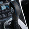 Leather Gear Shift Knob Cover Compatible with Ford Focus? Escape? Fusion? C-Max Energi Wagon? Transit ? Fiesta 2012-2019 Black Leather with Blue S...