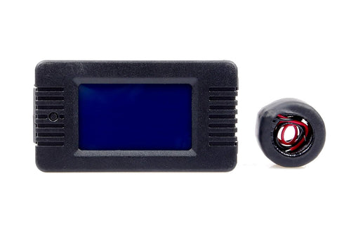 AC 80V-260V Current Voltage Amperage Power Energy Panel Meter LCD Digital Display Ammeter Voltmeter Multimeter (100A(Current CT))...