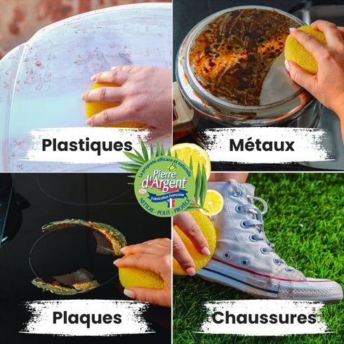 Pierre d'Argent 300g Universal Cleaner Natural cleaning product All Purpose Environmentally-friendly polishes and protects any surface...