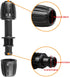 Drip Irrigation Fittings for 1/2 inch Tubing (0.60"-0.63" OD), 12 Pieces Barbed Coupling Drip Parts Locked Coupler Connectors, Drip Line Nuts Conn...