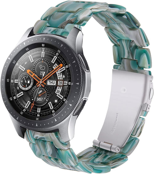 Watch Bands Compatible with Samsung Galaxy Watch 46mm / Galaxy 3 45mm / Huawei Watch GT5 / GT5 Pro / GT4 / 4 Pro / GT3 / GT2 46mm, 22mm Colorful R...