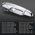 FAERSI Outside Exterior Door Handle Front Driver Side for 2007-2014 Chevy Avalanche Silverado Tahoe GMC Sierra, Yukon, Yukon XL, Cadillac Escalade...