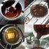 SHIDOW Chocolate Melting Pot, Double Boiler Pot, Stainless Steel Double Boiler Pot Set for Melting Chocolate, Cheese, Caramel and Candy (480ml)...