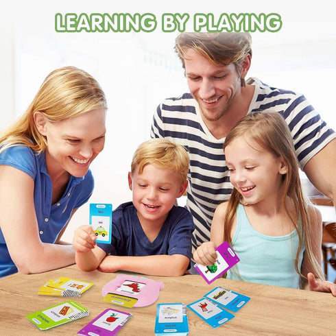 Talking Flash Cards,Kids Toddler Flash Cards 224 Sight Words,Montessori Toys,Speech Therapy Toys,Autism Sensory Toys,Learning Educational Toys Gif...
