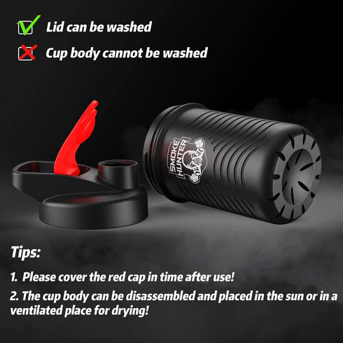 Smoke Hunter 1.0 Personal Air Filter, Long-Lasting Exhalation, Suitable for Home and Car, Ideal for Gift Giving (Smoke Hunter 1.0)...
