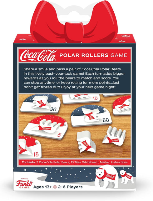 Funko Coca-Cola Polar Rollers Game for 2-6 Players...